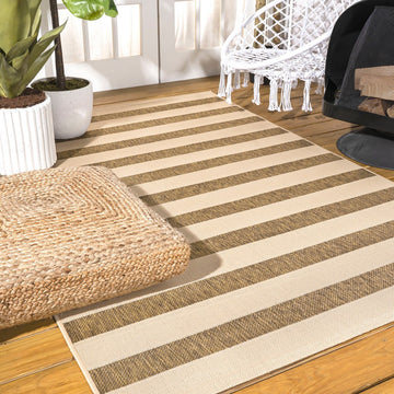 Aveiro Wide Stripe Indoor/outdoor Area Rug